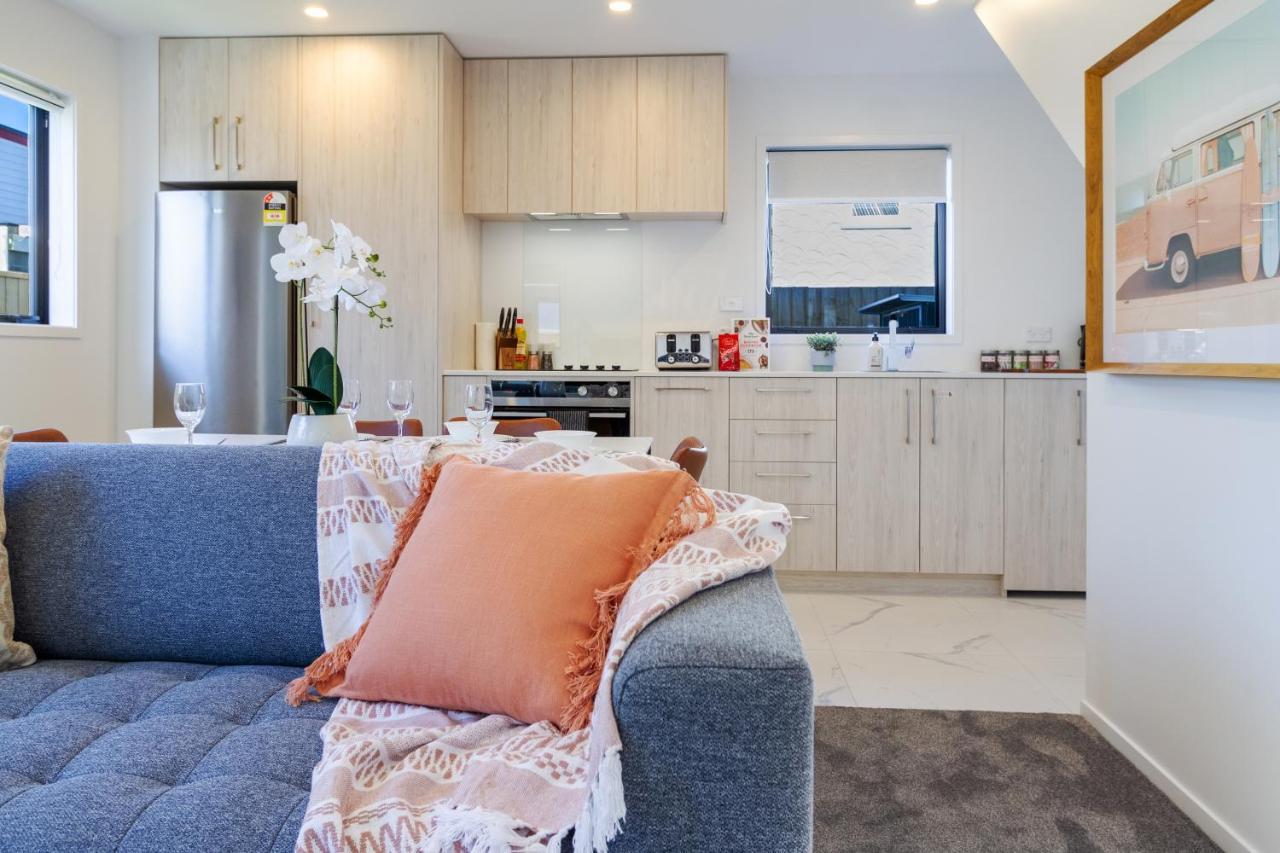 Beachside Bliss: 1 Bed 1 Bath Christchurch Kültér fotó